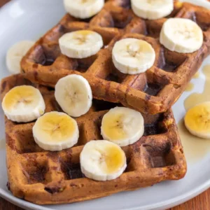 Banana Indulgence Waffle