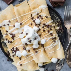 Marshmallow Magnificent Crepe