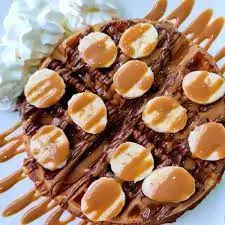 Nutty Banoffee Waffle