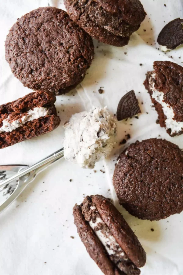 Oreo cookie pie