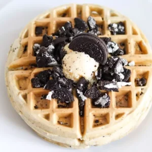 Oreo on Mine Waffle