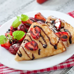 Strawberry Choco Crepe