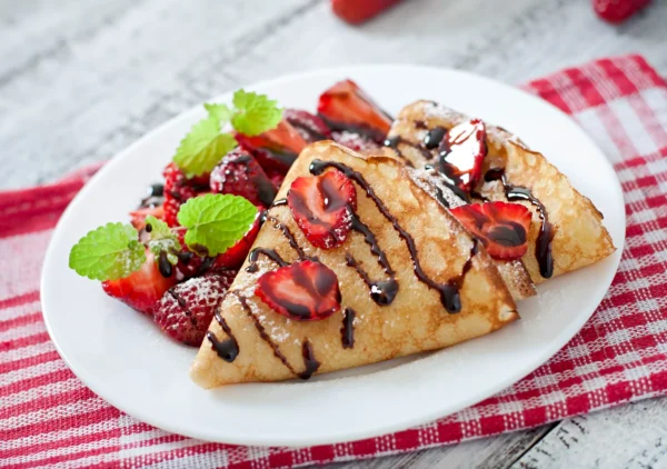 Strawberry Choco Crepe