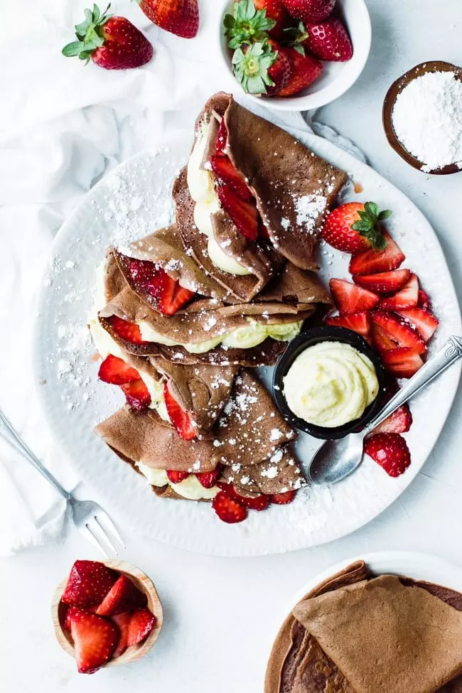 Strawberry Choco Crepe